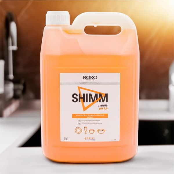 Roko Shimm til opvask Citrus 5L