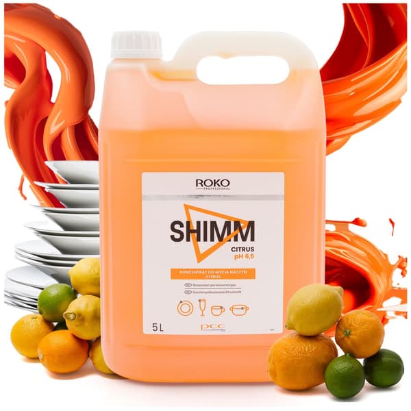 Roko Shimm til opvask Citrus 5L