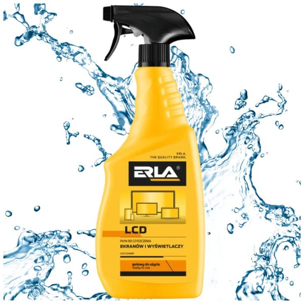 Skærmrensevæske 750ml ERLA LCD