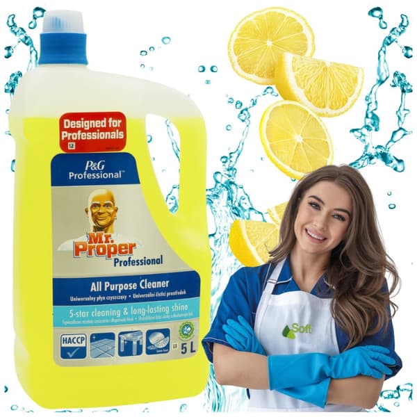 Mr Proper Yleispuhdistusaine Sitruuna 5l