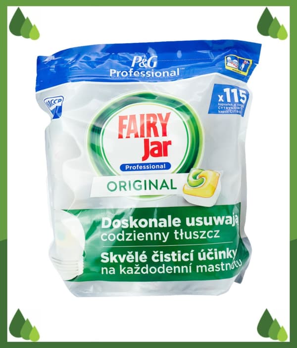 Fairy Jar -astianpesukonetabletit, 115 kpl, sitruuna