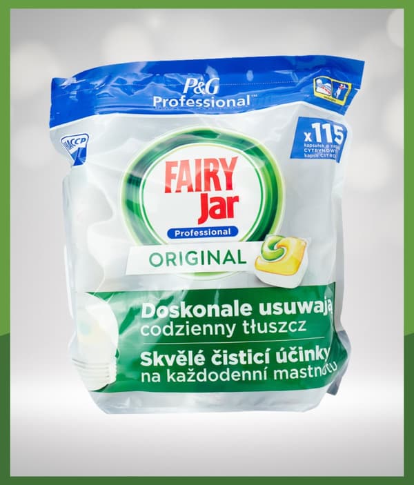 Fairy Jar -astianpesukonetabletit, 115 kpl, sitruuna