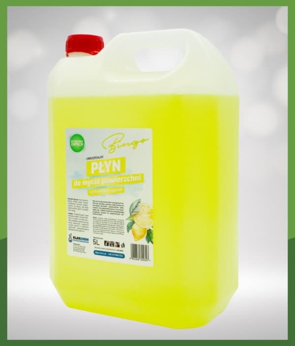 Yleiskäyttöinen neste Bingo Lemon Garden 5l