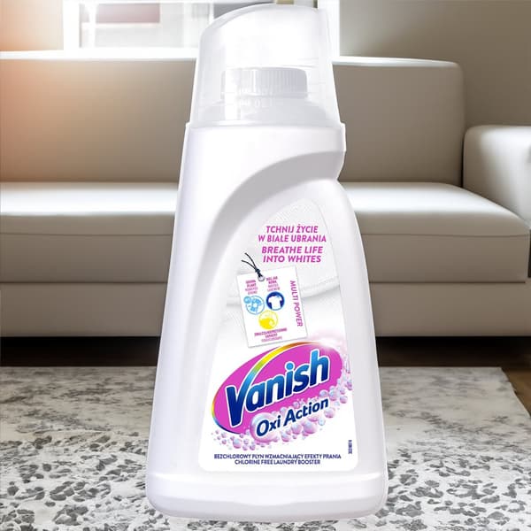 Vanish Oxi Action Pletfjerner Hvid 1 l