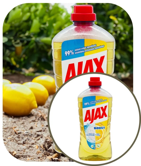 Ajax Universal Liquid 1l Sodavand + Citron