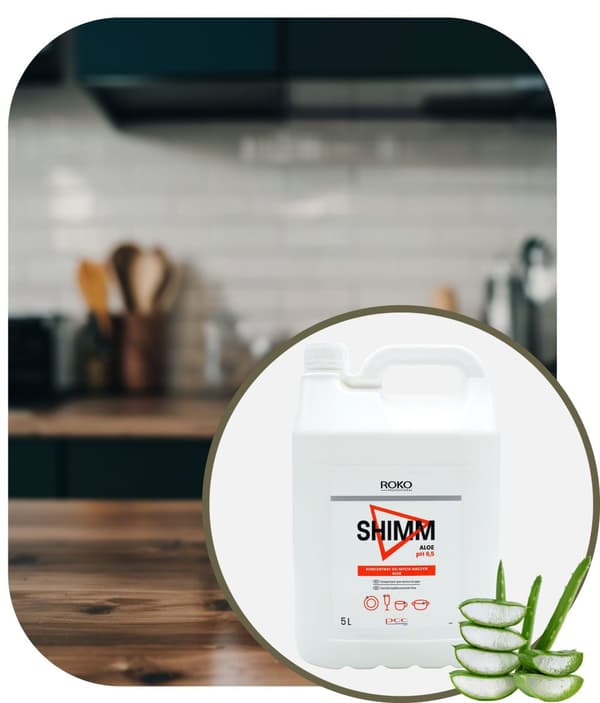 Roko Shimm til opvask Aloe Balsam 5L