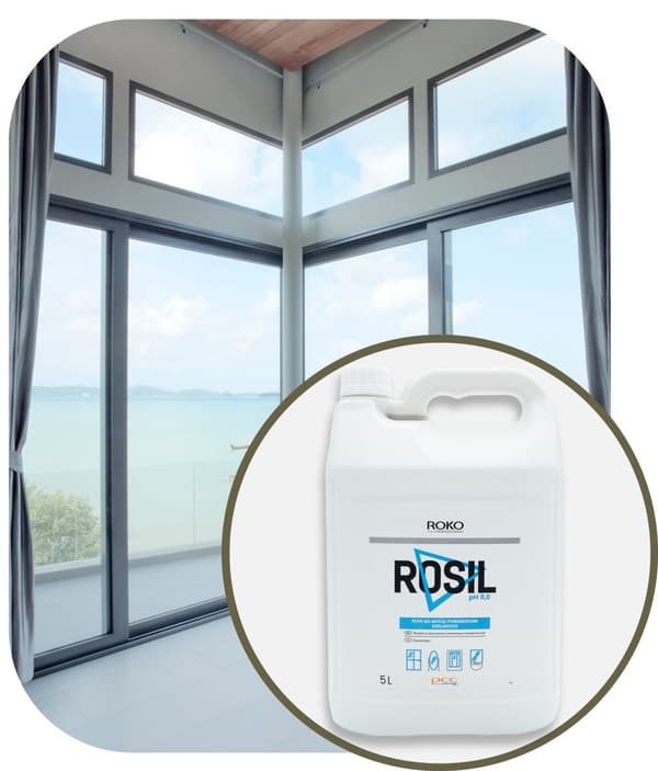 Roko Professionell glasrengöring Rosil 5l