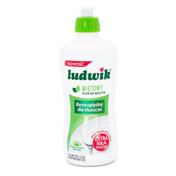 Ludwik opvaskemiddel 500 ml / 450 g mynte