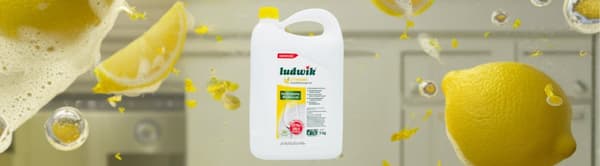 Ludwik opvaskemiddel 5 l citron