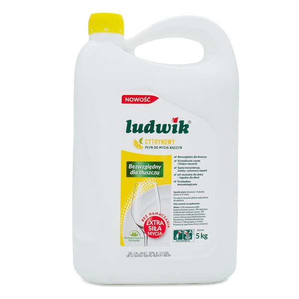 Ludwik opvaskemiddel 5 l citron