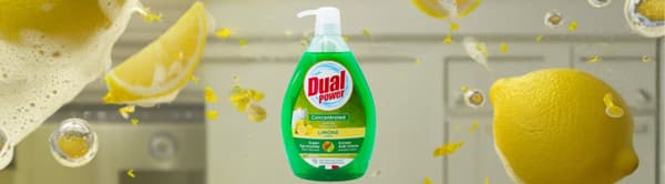 Dual Power opvaskemiddel 1 l Citron