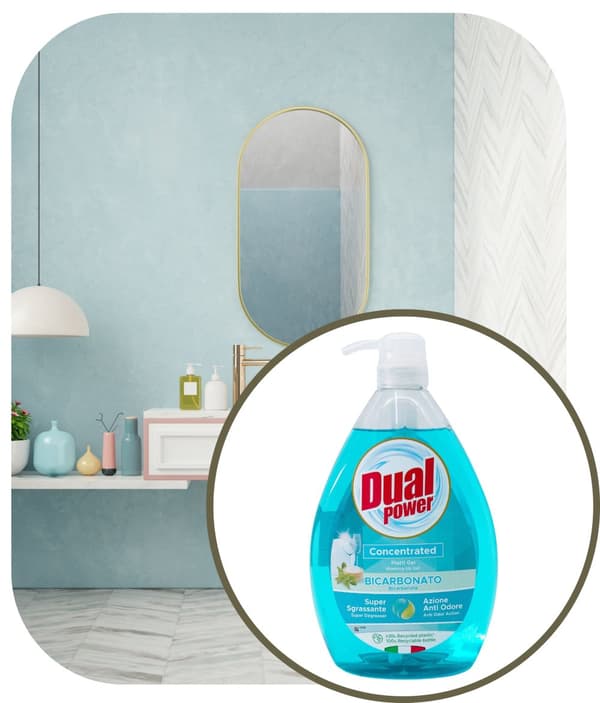 Dual Power -astianpesuneste 1 l Sage&Soda