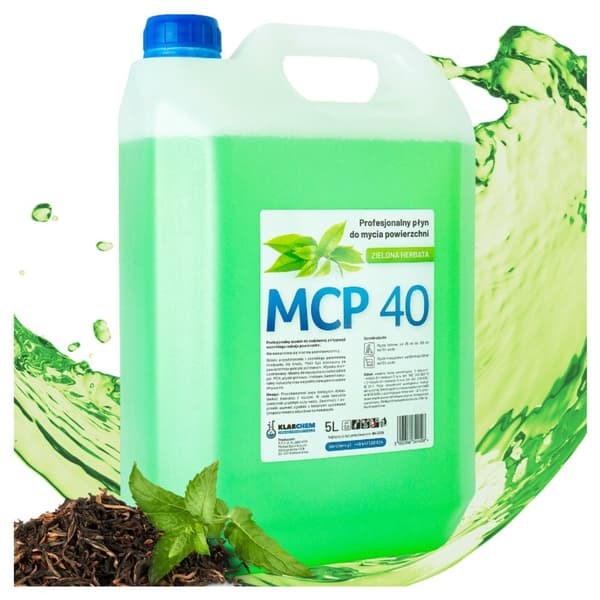 MCP40 Pintapuhdistusaine Vihreä tee 5l