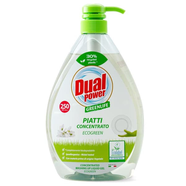 Dual Power opvaskemiddel 1 l Eco