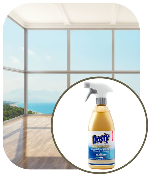 Dasty Gold Glass -lasinpuhdistusaine 700 ml suihke