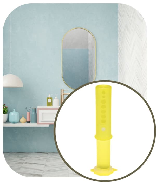 Rengør Therapy gelskiver Citron-enhed + indsæt a'1