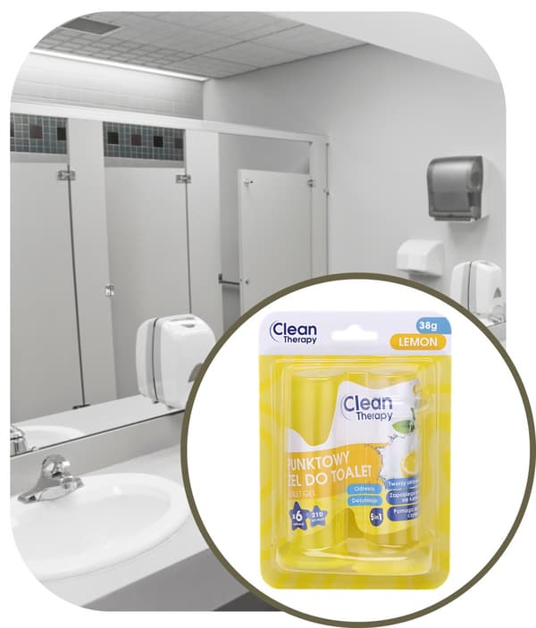 Rengør Therapy gelskiver Citron-enhed + indsæt a'1