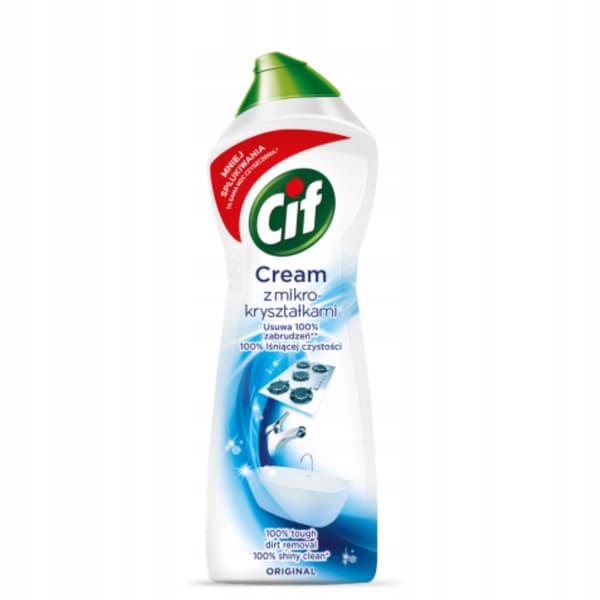 CIF CREAM skrubbande rengöringsmjölk ORIGINAL 750 ml