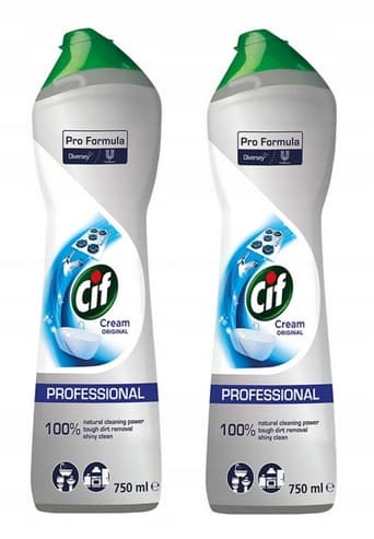 CIF CREAM skrubbande rengöringsmjölk ORIGINAL 750 ml