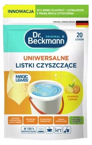 DR BECKMANN Universal Sommarrengöringsark för ytor 20 ark