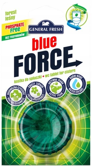 GENERAL FRESH BLUE FORCE FOREST cisternskiva 1 st.