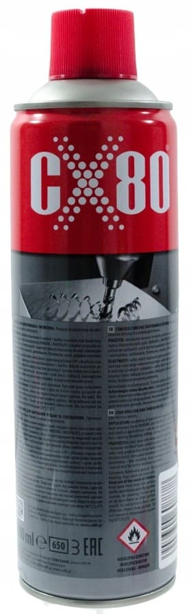 CX80 GÄNG- OCH BORROLJA 500 ml