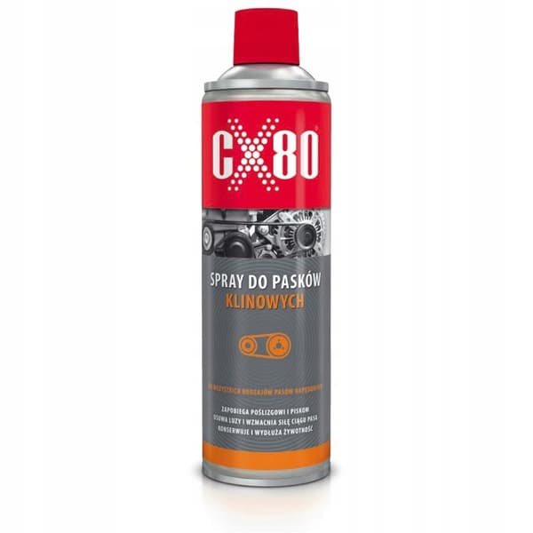 CX80 SPRAY FÖR KILREMMAR OCH PLANREMMAR 400 ML