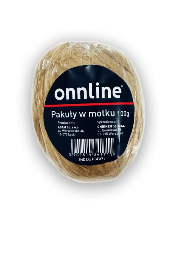 Hørtov i et nøgle 100g online