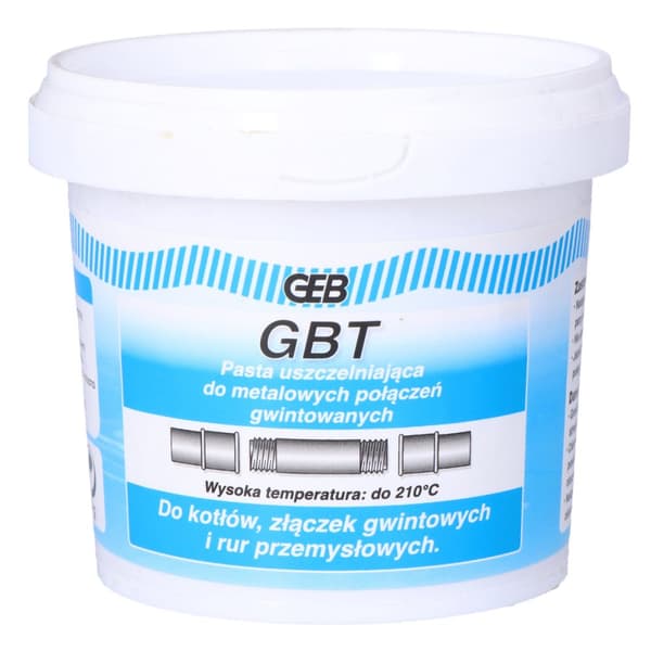 GBT tätningspasta - för vatten- och ånginstallationer, 500 g