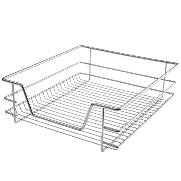 Trådback med teleskopskena - 50 cm