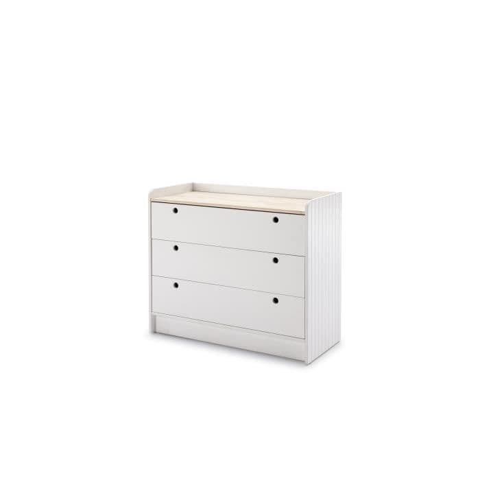 ARIANE MDF 3 laatikon laatikko - massiivimäntypää - L 90 x L 40 x P 78 cm