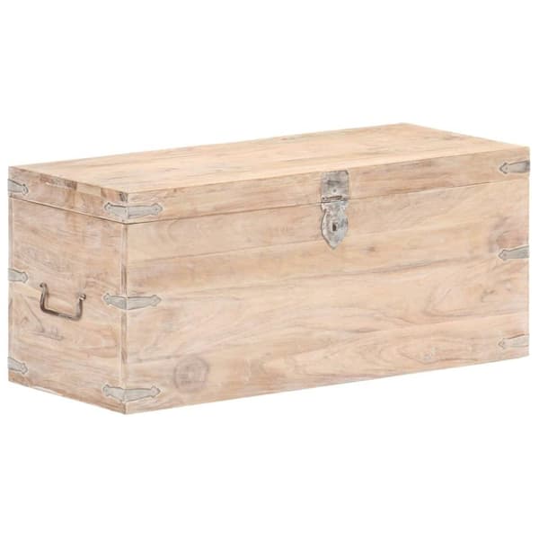 vidaXL Kista 90x40x40 cm massivt akaciaträ