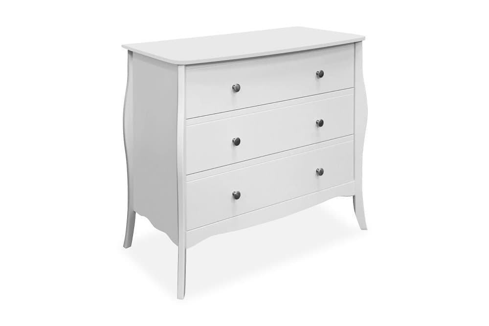 SPEZIA Byrå 97 3 Lådor Vit