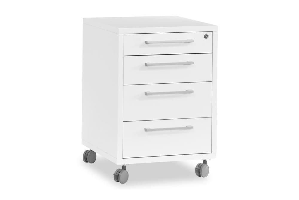 JELSI Lådhurts 4 Lådor Vit