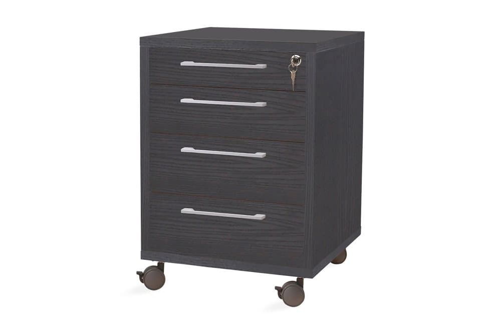 JELSI Lådhurts 4 Lådor Svart