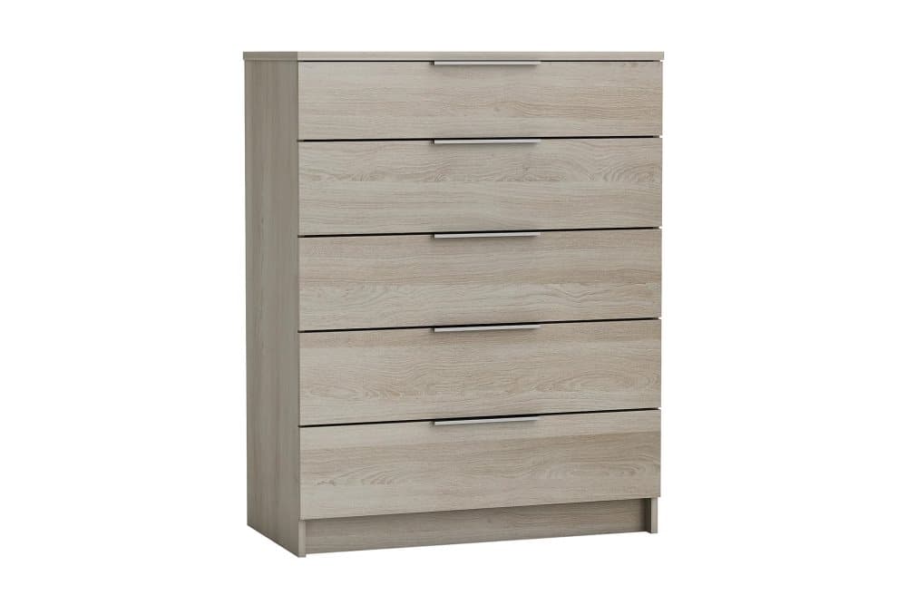 SPACE Byrå 80 5 Lådor Ek