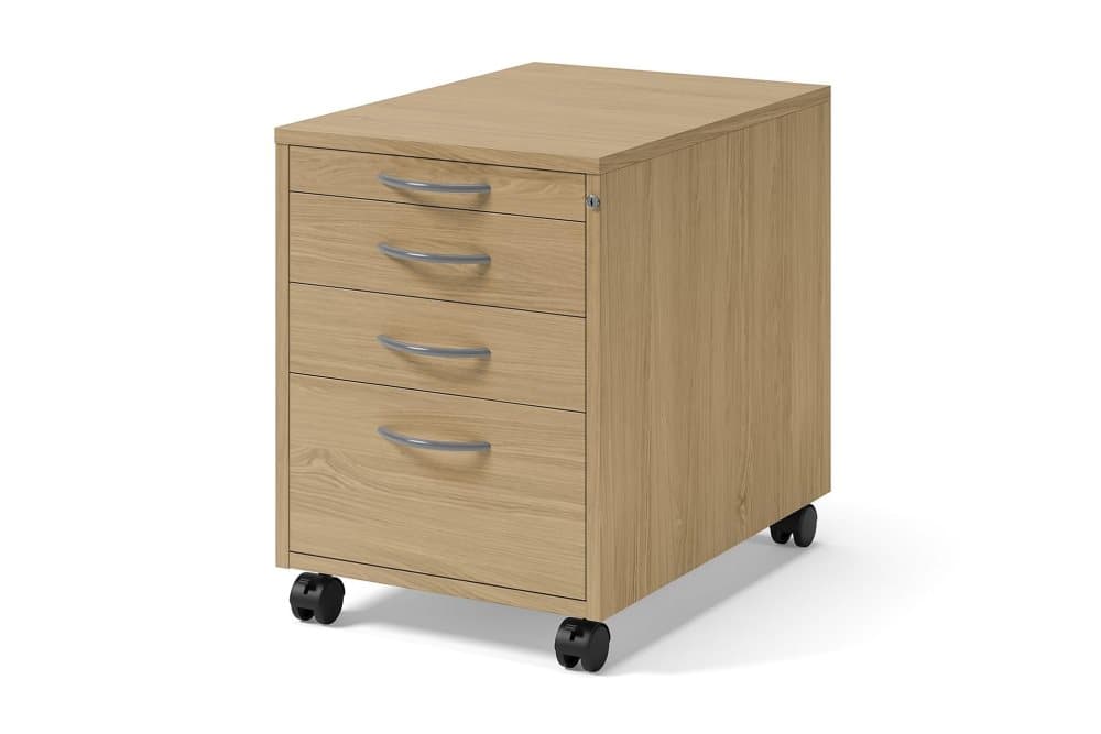 Rullhurts 4 lådor Eklaminat