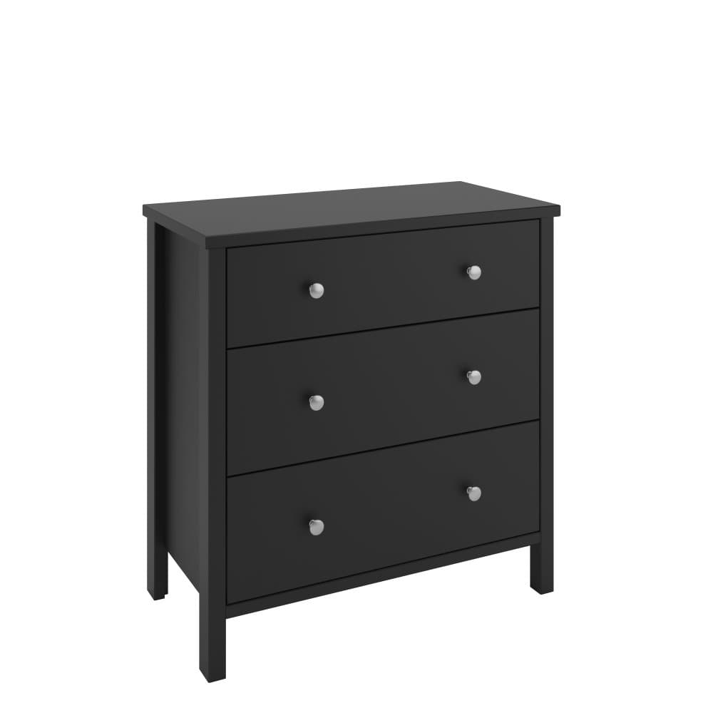 Trone byrå liten med 3 lådor i kaffefärgad.