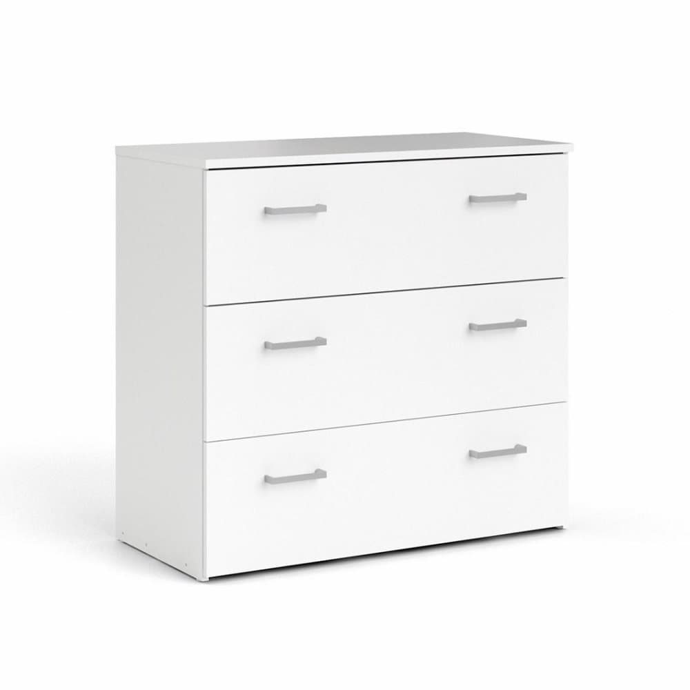 Spell byrå 3 lådor vit.