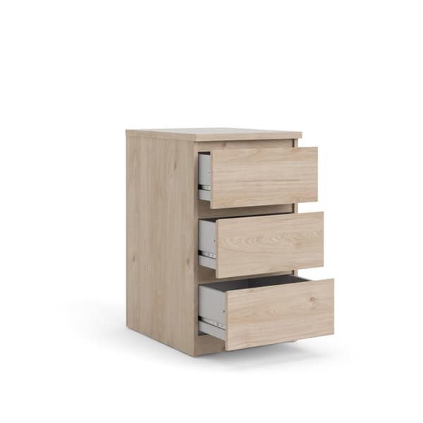 Nada kommode 3 skuffer, Hickory dekor.