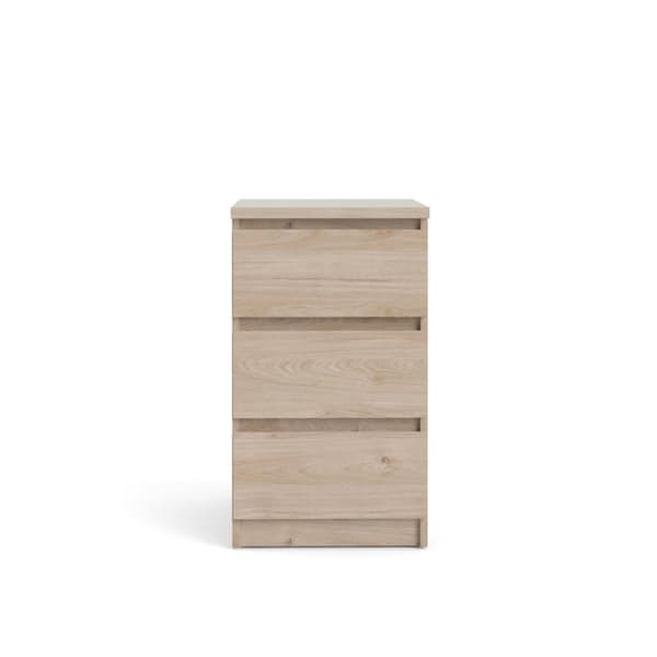 Nada kommode 3 skuffer, Hickory dekor.