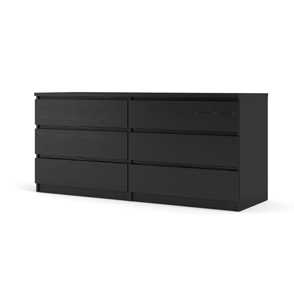 Nada byrå 6 lådor svart ask.