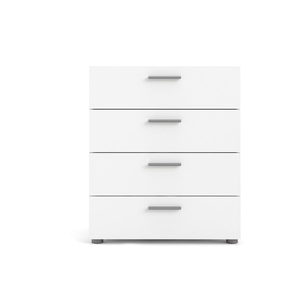 Petra byrå 4 lådor vit.