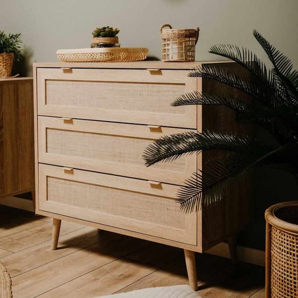 Finori kommode Bali 03A sonoma eik og stokkmønster