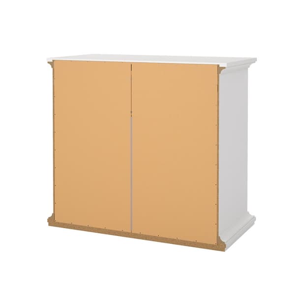 Venedig kommode med 2 små og 2 store skuffer, bredde 96cm, høyde 86 cm hvit.