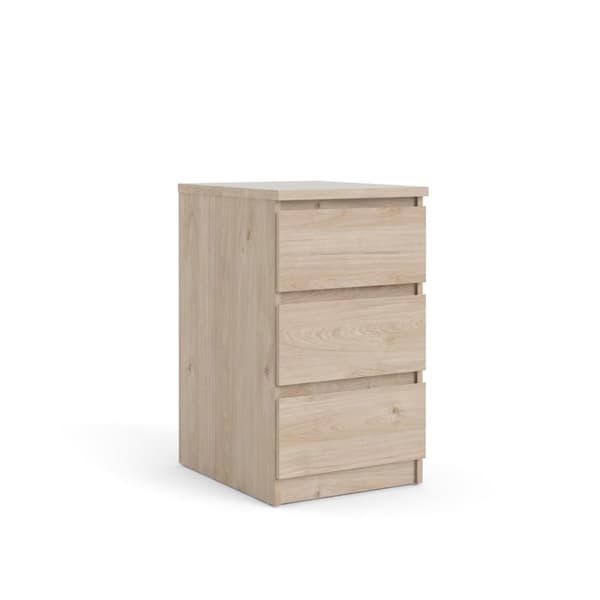 Nada kommode 3 skuffer Hickory dekor.
