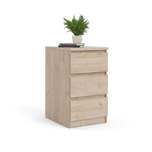 Nada kommode 3 skuffer Hickory dekor.