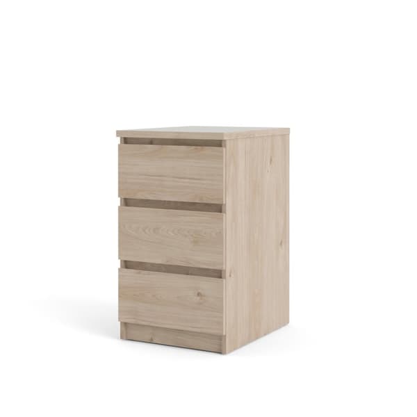 Nada kommode 3 skuffer Hickory dekor.