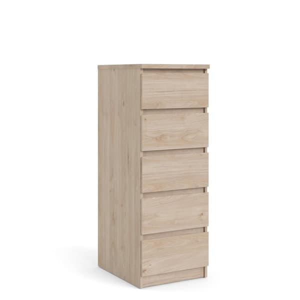 Nada kommode 5 skuffer Hickory dekor.