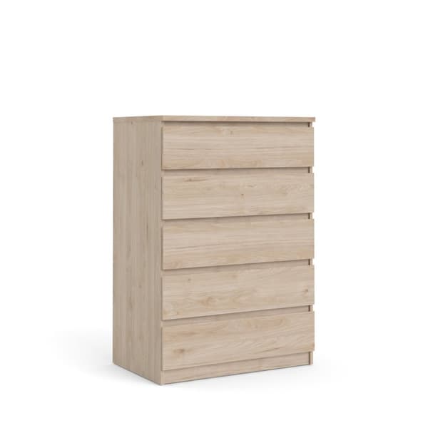 Nada kommode 5 skuffer Hickory dekor.